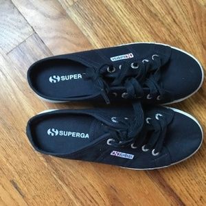 Blue SuperGa slip ons
